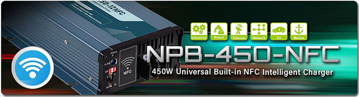 MEAN WELL NPB-450 Intelligent Battery Chargers